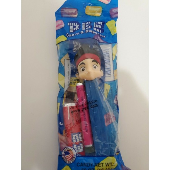 2014 Disney Junior - Jake and the Neverland Pirates PEZ Dispenser NEW NIP - Picture 3 of 3